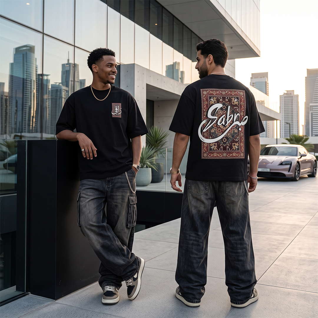 RAAQI Heritage Tee — Naqsh Edition